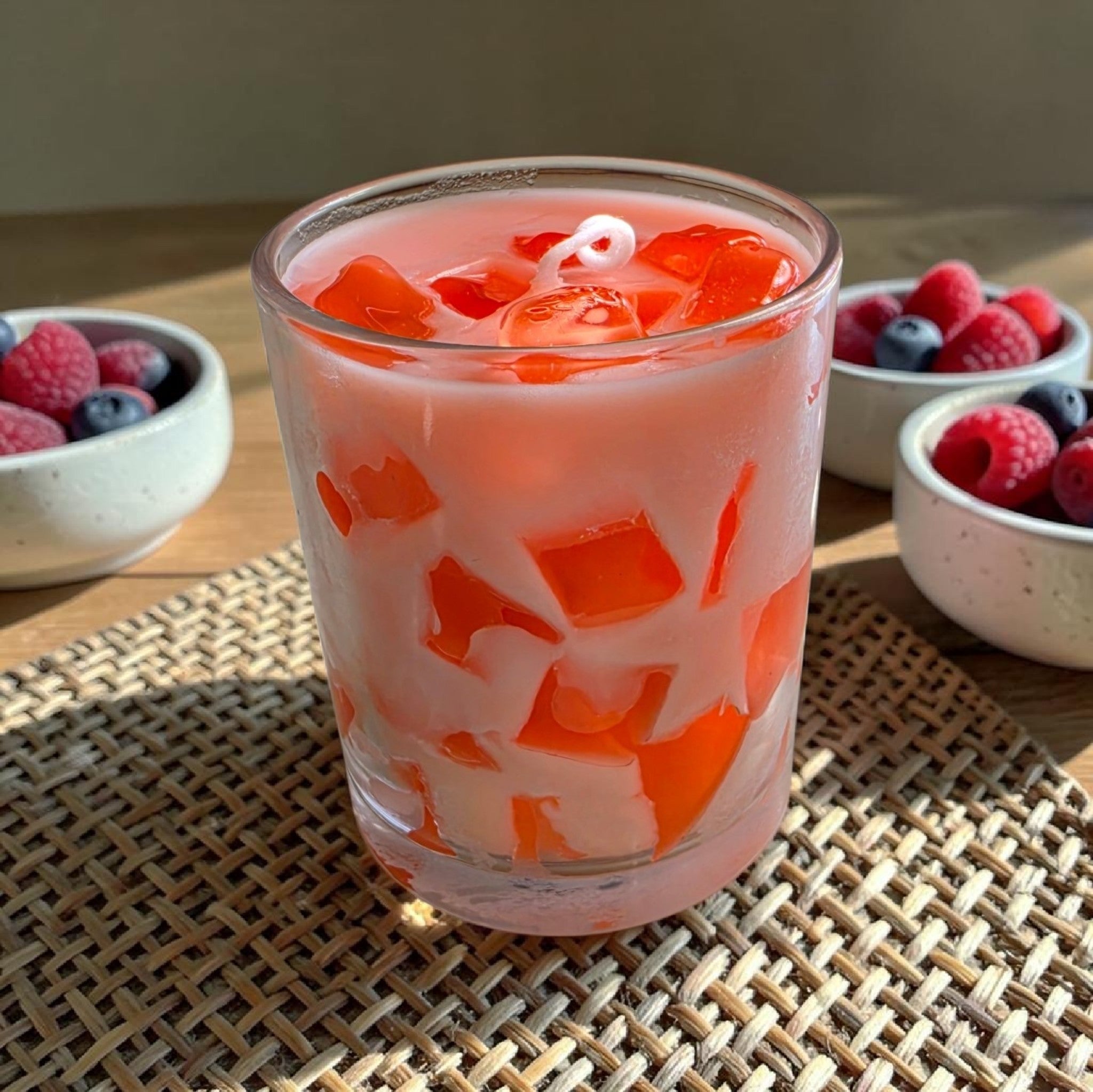 Strawberry Iced Drink Candle