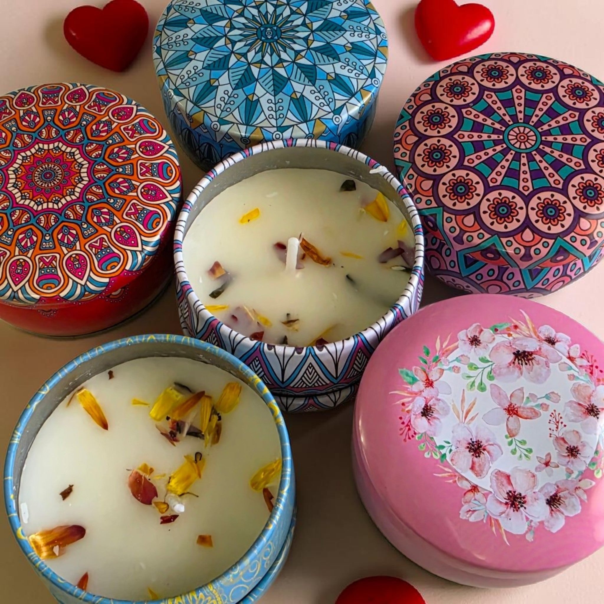 Botanical Tin Soy Candle Collection