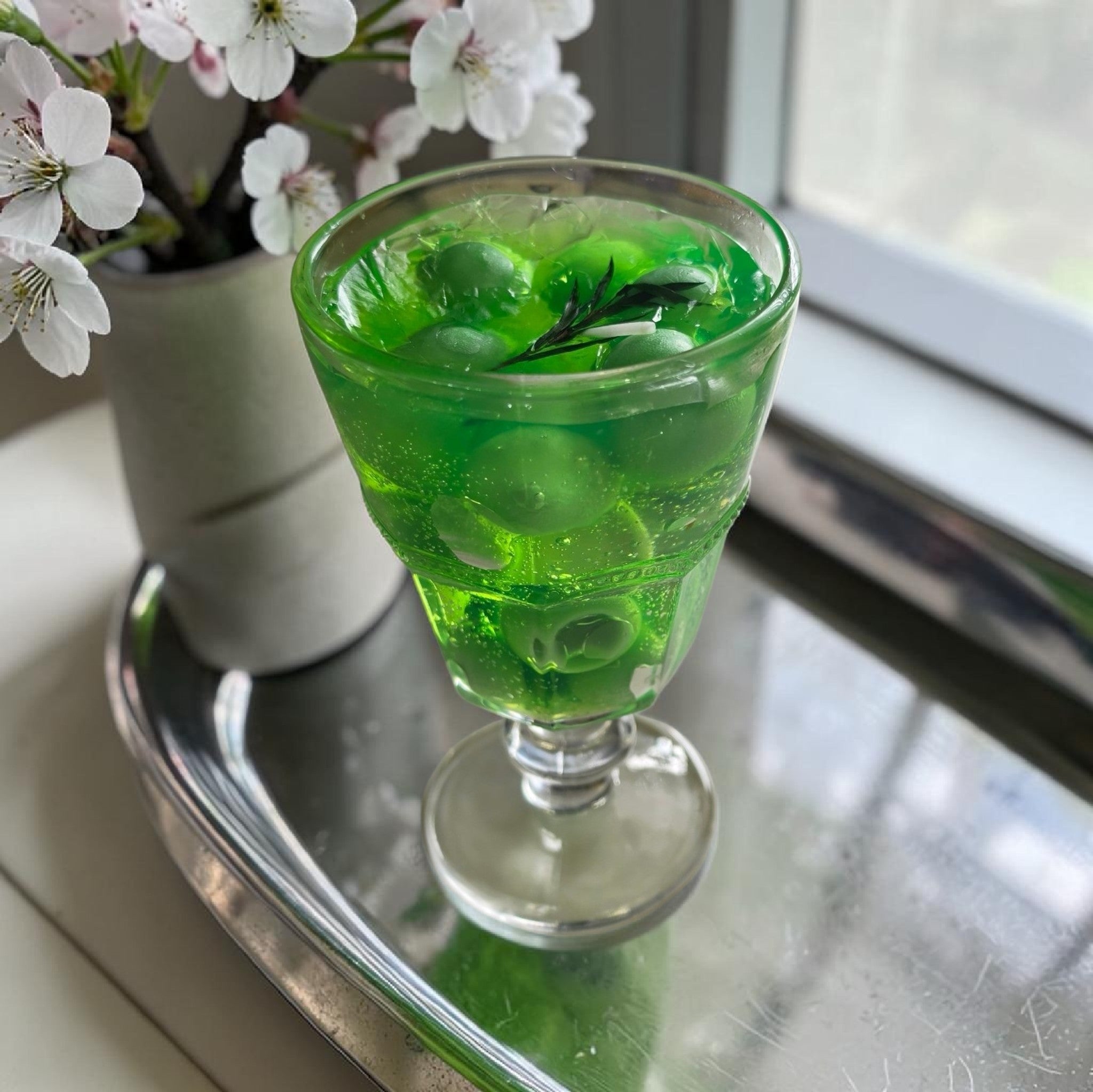 Green Grapes Sparkling Soy Candle