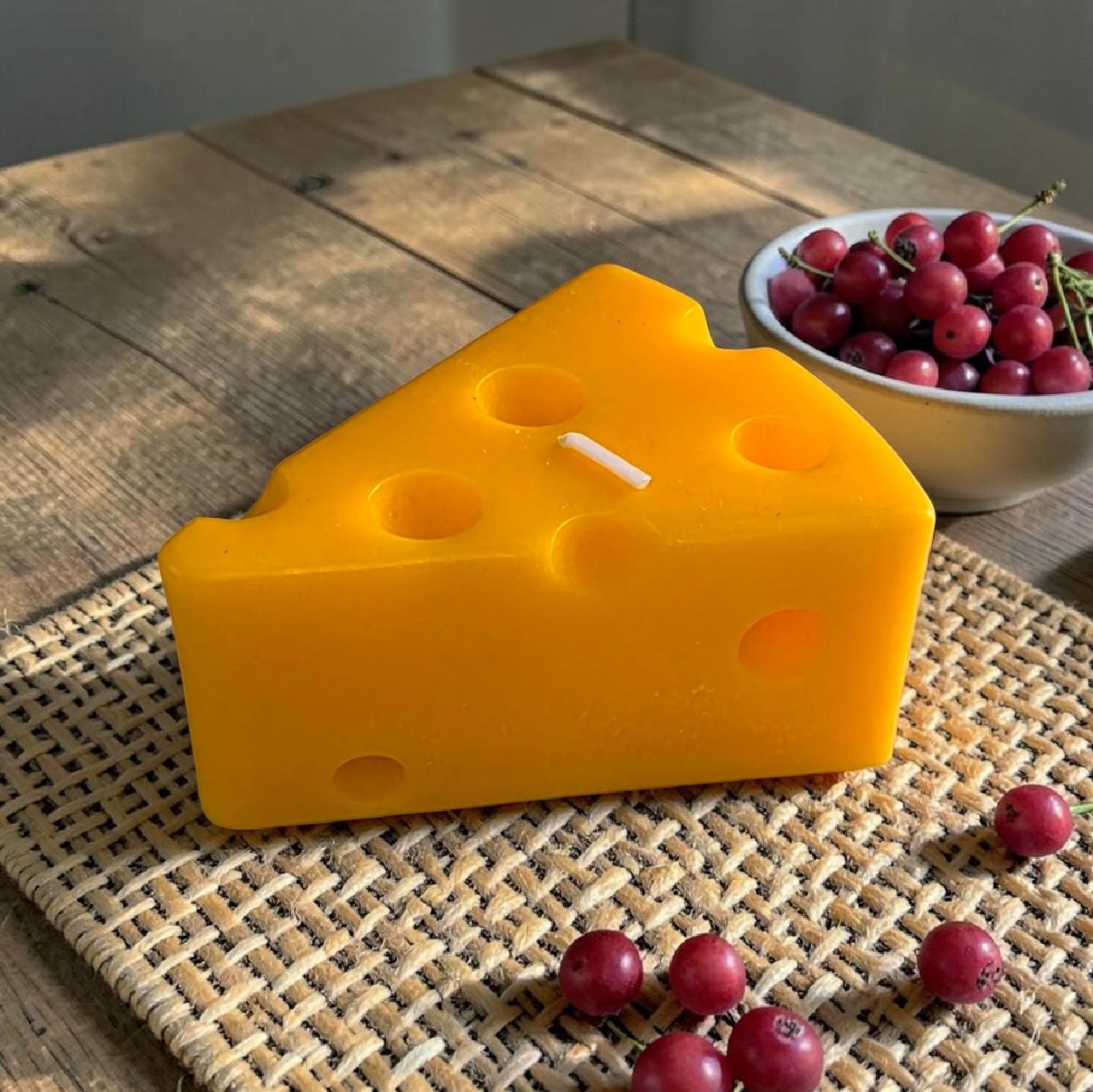 Swiss Cheese Soy Candle