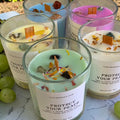 Protect Your Peace Crystal Candle