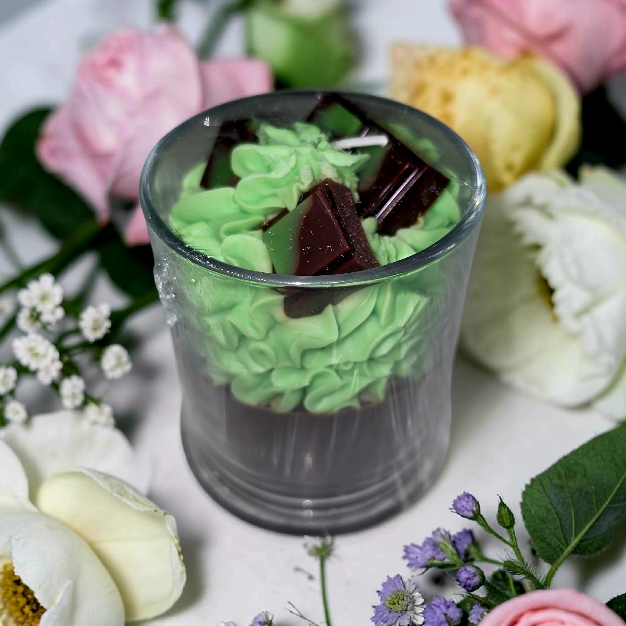 Dubai Chocolate Soy Candle